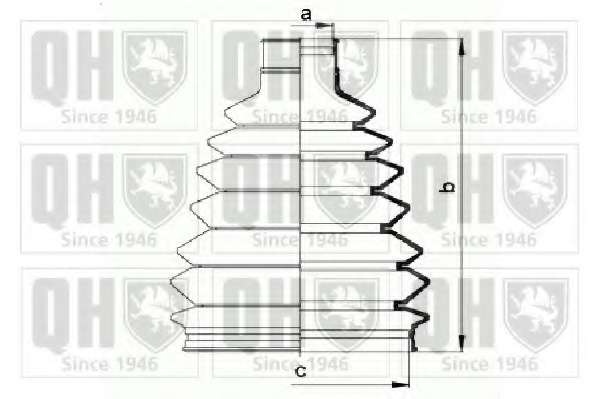 Комплект пылника, приводной вал