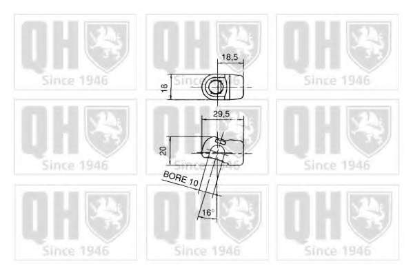 Газовая пружина, капот