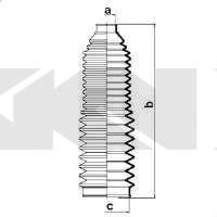Пыльник, рулевое управление