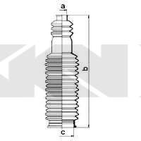 Пыльник, рулевое управление