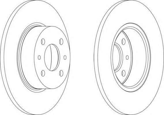 Диск гальмівний Alfa Romeo-Fiat-Lancia