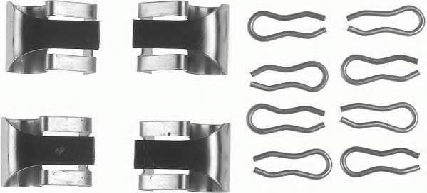 Комплектующие, колодки дискового тормоза