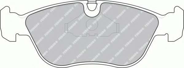 Комплект тормозных колодок, дисковый тормоз