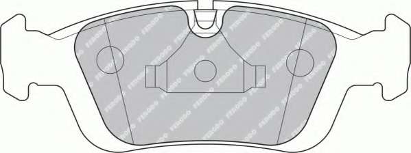 Комплект тормозных колодок, дисковый тормоз