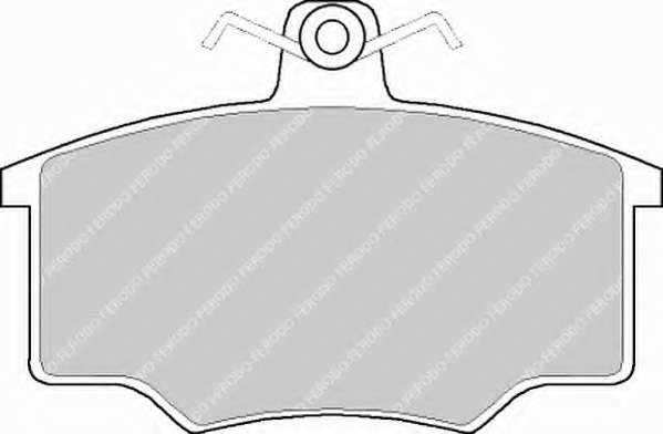 Комплект тормозных колодок, дисковый тормоз