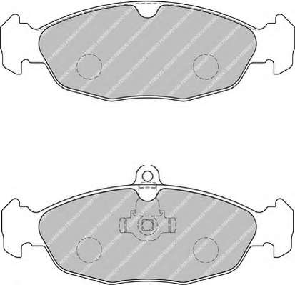 Комплект тормозных колодок, дисковый тормоз