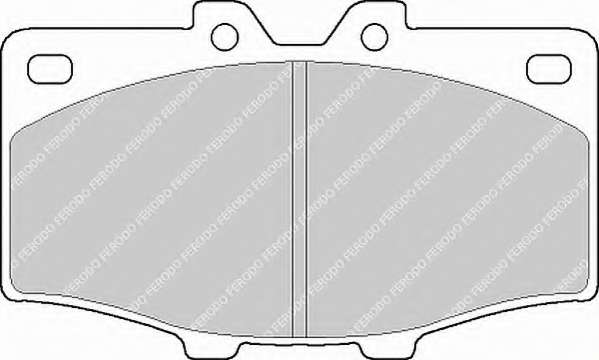 Комплект тормозных колодок, дисковый тормоз