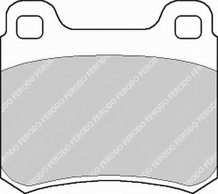 Комплект тормозных колодок, дисковый тормоз