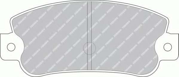 Комплект тормозных колодок, дисковый тормоз