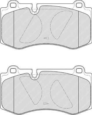 Комплект тормозных колодок, дисковый тормоз