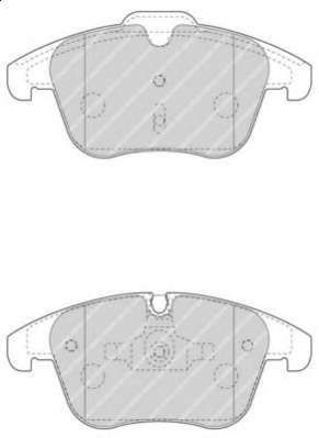 Комплект тормозных колодок, дисковый тормоз