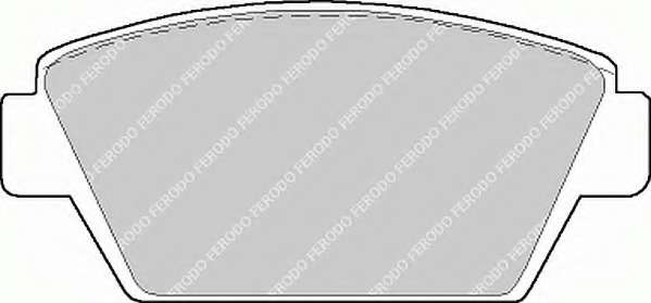 Комплект тормозных колодок, дисковый тормоз