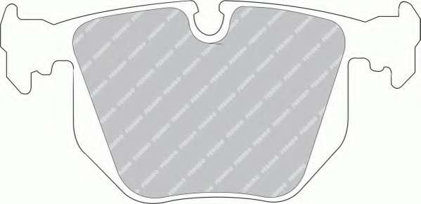 Комплект тормозных колодок, дисковый тормоз