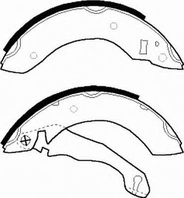 Комплект тормозных колодок
