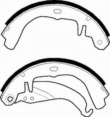 Комплект тормозных колодок