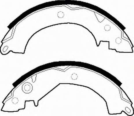 Комплект тормозных колодок