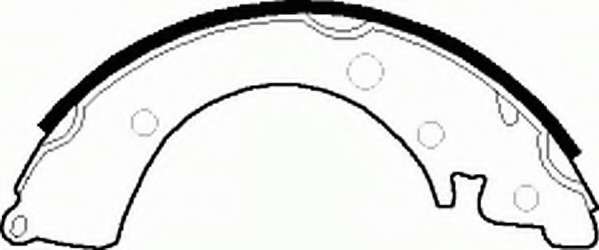 Комплект тормозных колодок