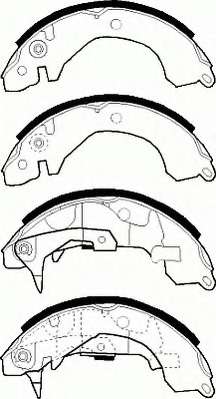 Комплект тормозных колодок