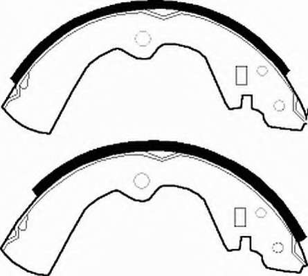 Комплект тормозных колодок