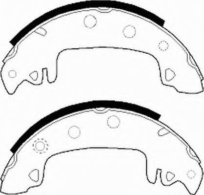 Комплект тормозных колодок