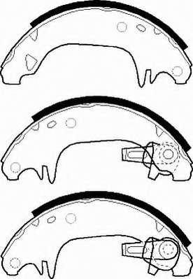 Комплект тормозных колодок