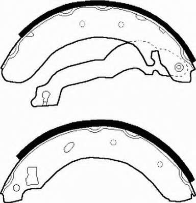 Комплект тормозных колодок