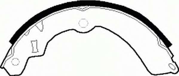 Комплект тормозных колодок