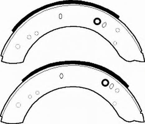Комплект тормозных колодок