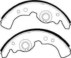 Комплект тормозных колодок