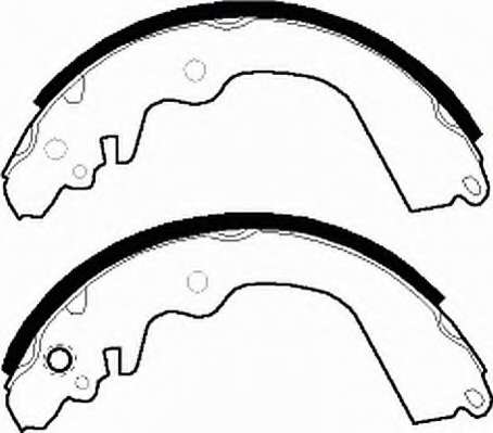 Комплект тормозных колодок
