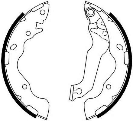 Комплект тормозных колодок