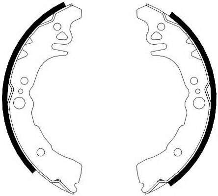 Комплект тормозных колодок