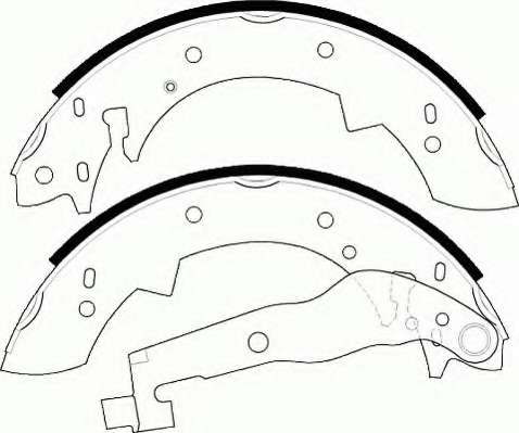 Комплект тормозных колодок