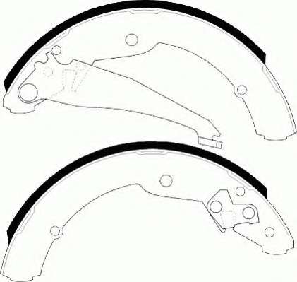 Комплект тормозных колодок