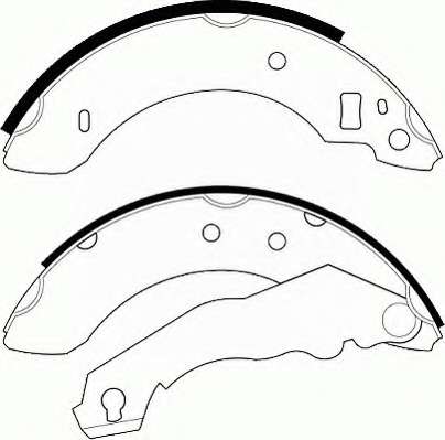 Комплект тормозных колодок