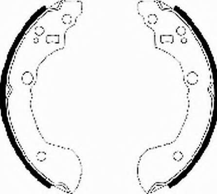 Комплект тормозных колодок