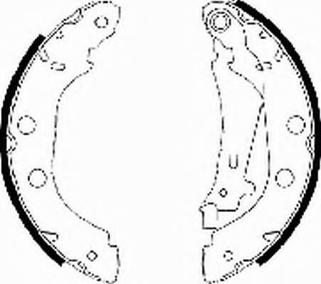 Комплект тормозных колодок