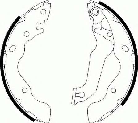 Комплект тормозных колодок