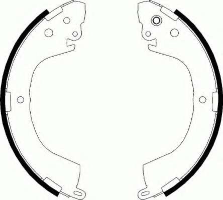 Комплект тормозных колодок