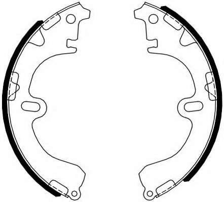 Комплект тормозных колодок