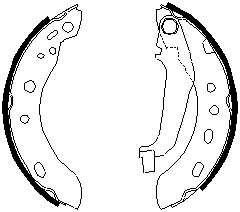 Комплект тормозных колодок