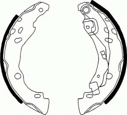 Комплект тормозных колодок