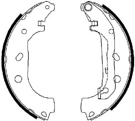 Комплект тормозных колодок