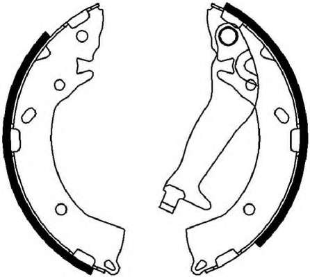 Комплект тормозных колодок