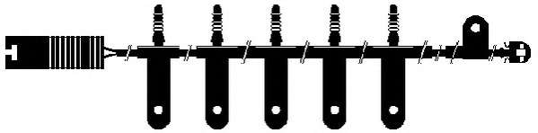 Сигнализатор, износ тормозных колодок