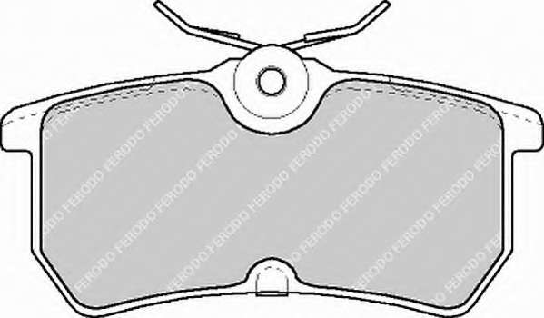 Комплект тормозных колодок, дисковый тормоз
