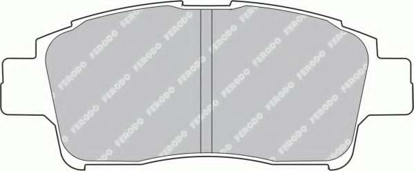 Комплект тормозных колодок, дисковый тормоз