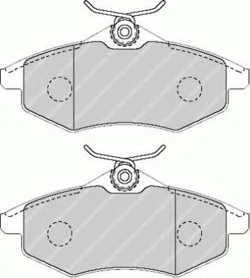 Комплект тормозных колодок, дисковый тормоз