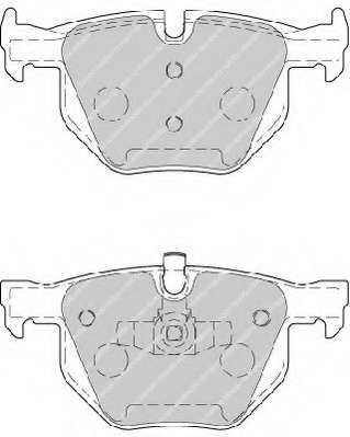 Комплект тормозных колодок, дисковый тормоз