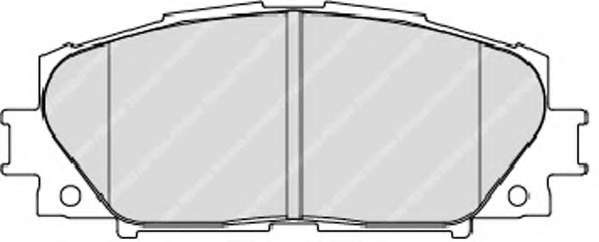 Комплект тормозных колодок, дисковый тормоз